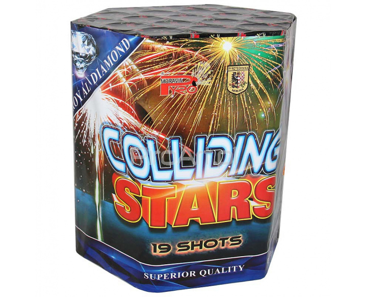 Ohňostroj Colliding stars