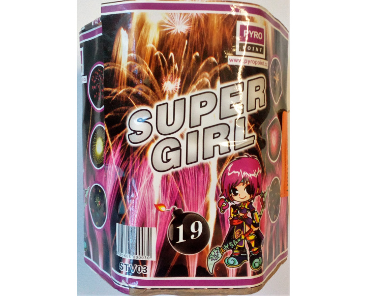 Ohňostroj Super Girl